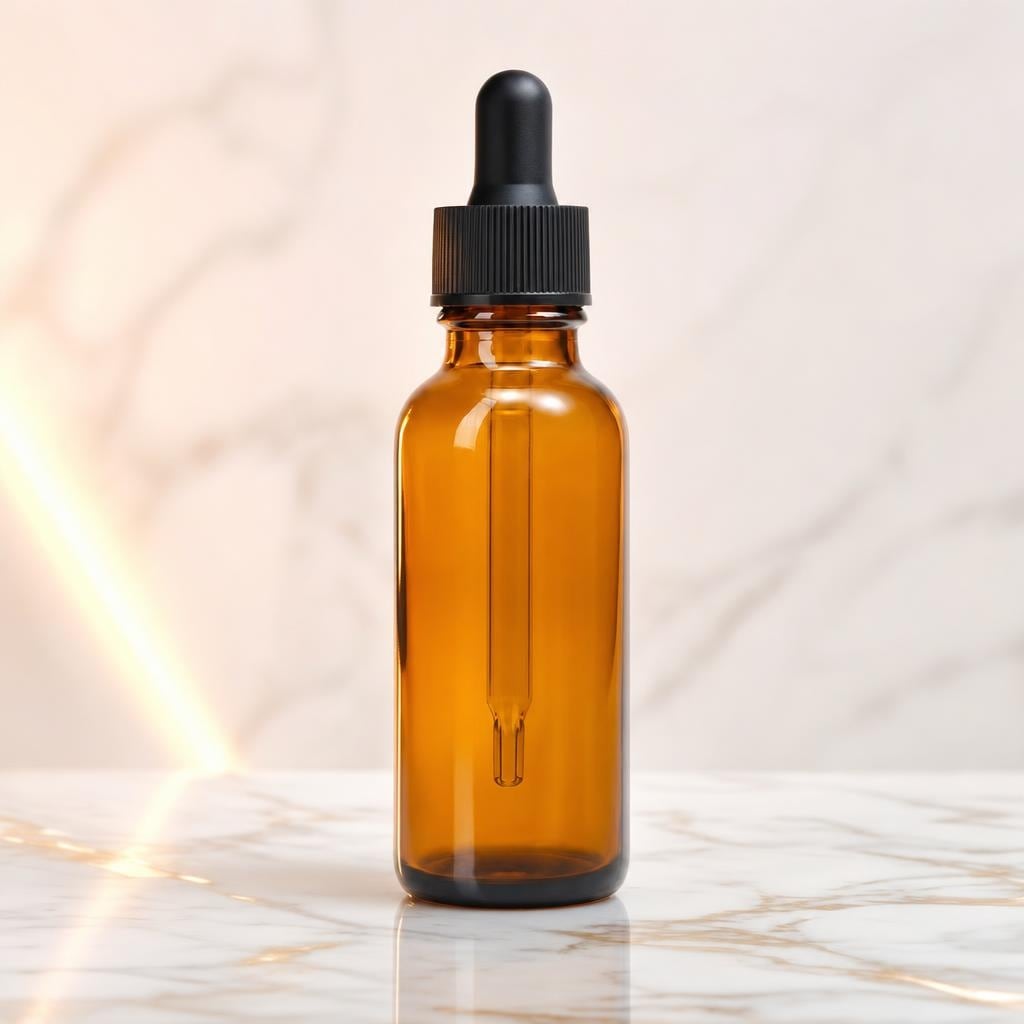 Skincare ad creative generated by AdCraft
